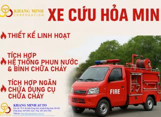 Xe cứu hỏa mini Khang Minh