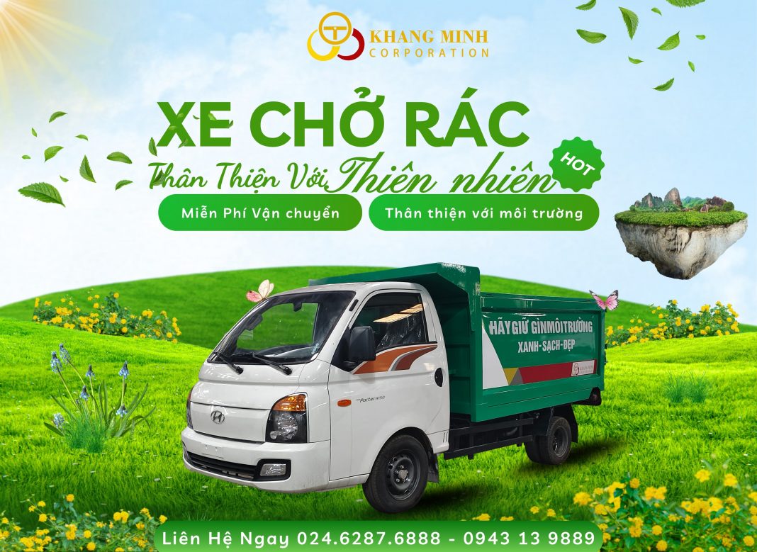 xe chở rác Huyndai porter h150