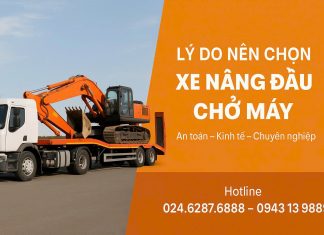 🚛 Lý Do Nên Chọn Xe Nâng Đầu Chở Máy Thay Vì Xe Tải Thông Thường