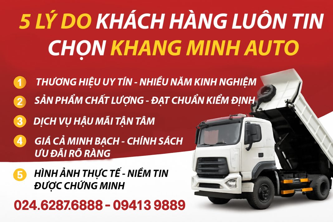 LÍ DO KHÁCH HÀNG LUÔN TIN CHỌN KHANG MINH AUTO