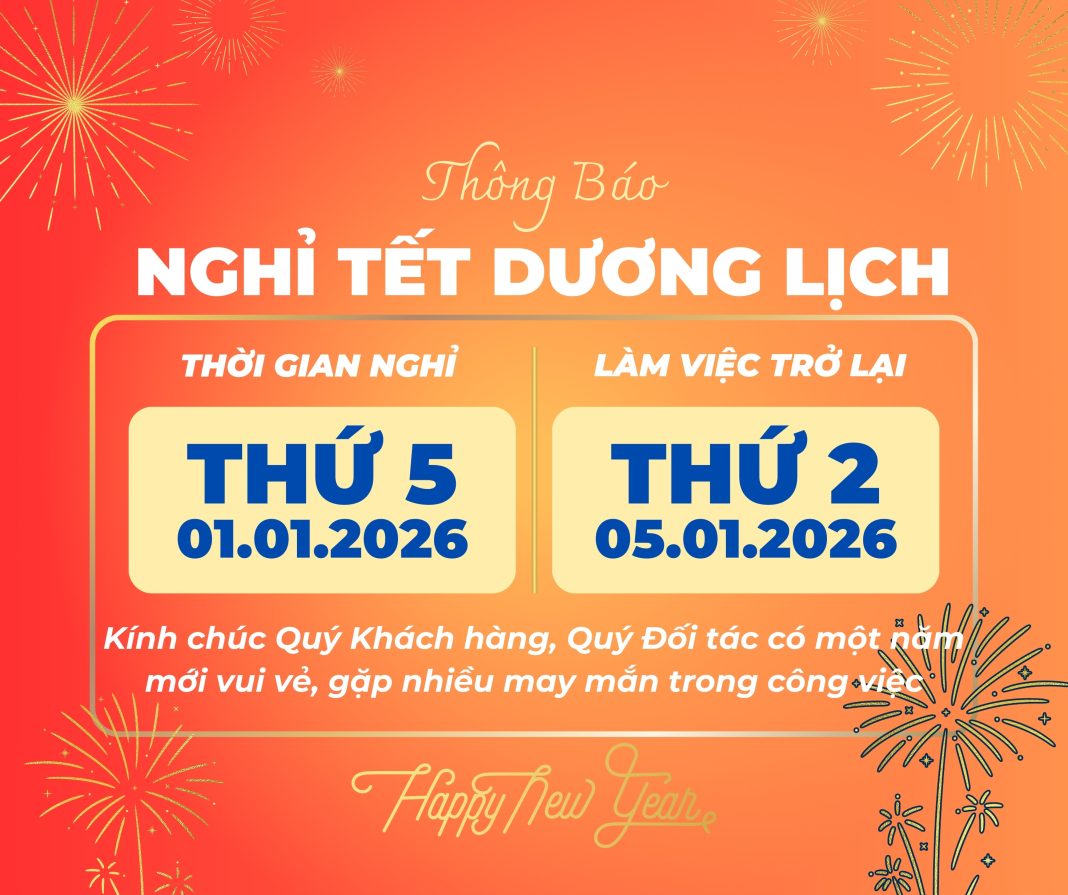 Thông Báo Lịch Nghỉ Tết Dương Lịch Nguyên Đán Việt Nam