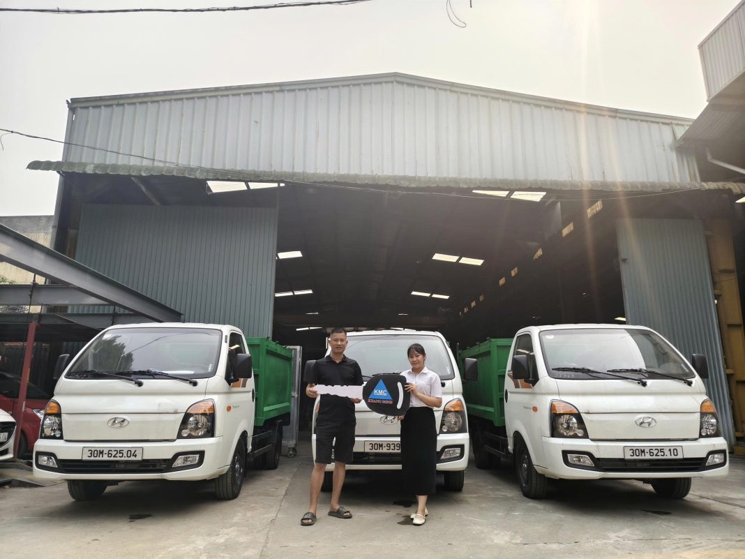 🎉 BÀN GIAO THÀNH CÔNG XE ÉP RÁC HD150 CHO HỢP TÁC XÃ MÔI TRƯỜNG