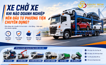 🚚 XE CHỞ XE – KHI NÀO DOANH NGHIỆP NÊN ĐẦU TƯ PHƯƠNG TIỆN CHUYÊN DỤNG?